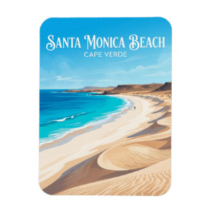 Ímã Praia de Santa Mônica Cabo Verde