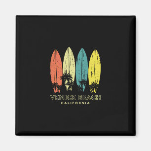 Imã Praia de Veneza Ca Surfboards Vintage Homens Mulhe