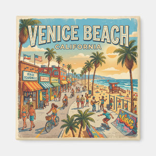 Imã Praia de Venice, Califórnia EUA