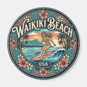 Imã Praia de Waikiki EUA