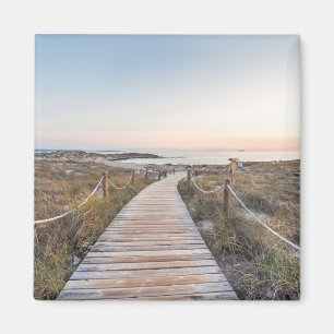 Imã Praia do Es Pujols no alvorecer