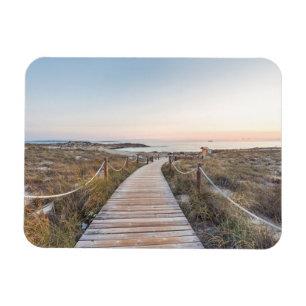 Ímã Praia do Es Pujols no alvorecer