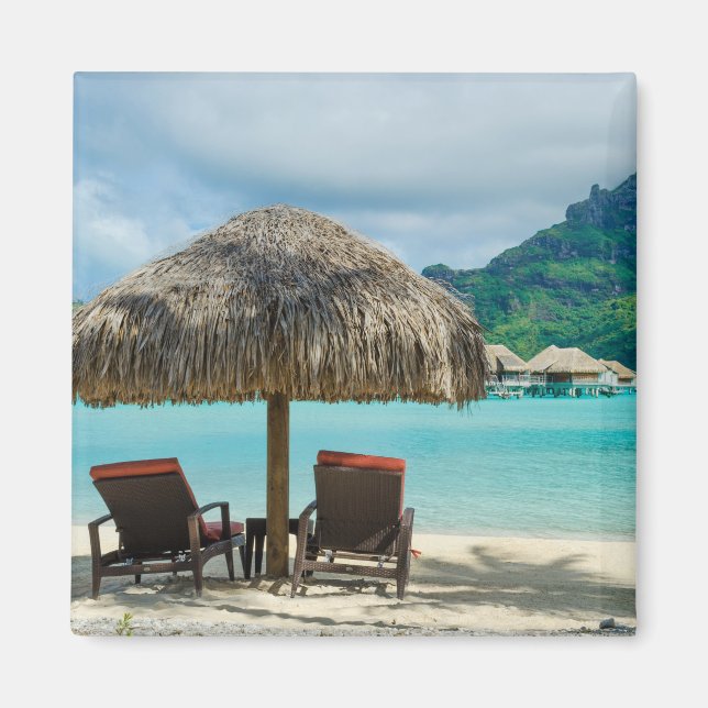 Imã Praia do ímã Bora Bora (Frente)