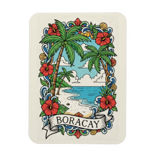 Ímã Praia em Boracay Filipinas