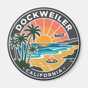 Imã Praia Estadual de Dockweiler Califórnia