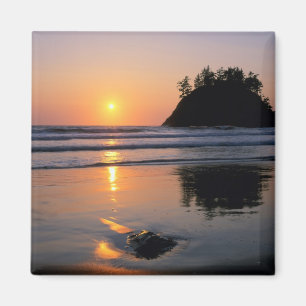 Imã Praia Estadual de Trinidad, Califórnia. EUA. Mar