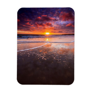 Ímã Praia Estadual de Ventura ao Pôr do Sol