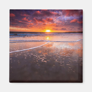 Imã Praia Estadual de Ventura ao Pôr-do-Sol