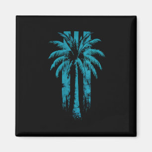 Imã Praia Havaiana Verão Férias Tropicais Árvore de Pa