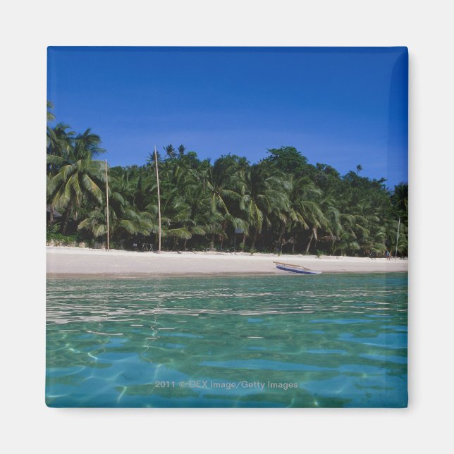 Imã Praia, jangada a distância (Frente)