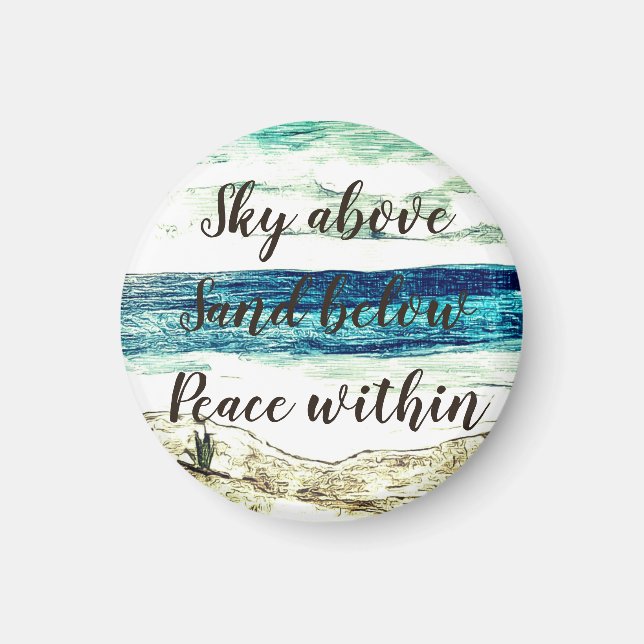 Imã Praia Magnet (Frente)