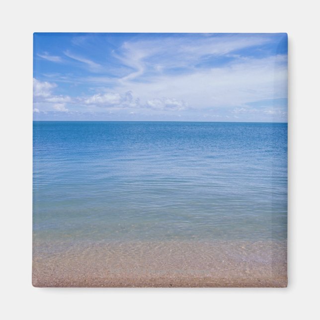 Imã Praia na maré baixa (Frente)