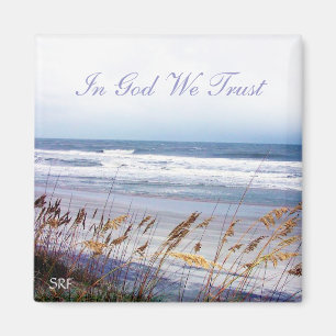 Imã Praia - no deus que nós confiamos - ímã