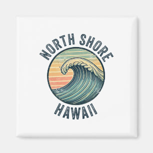 Imã Praia Norte Oahu Havaí Lembrança Surf Havaiano