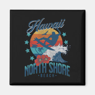 Imã Praia North Shore Havaí Surf Vintage Havaiano