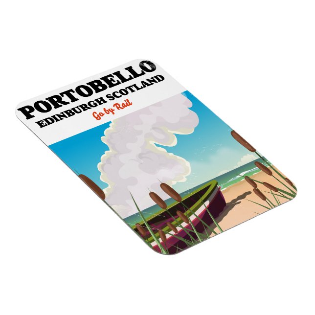 Ímã Praia Portobello Edimburgo (Lado Direito)