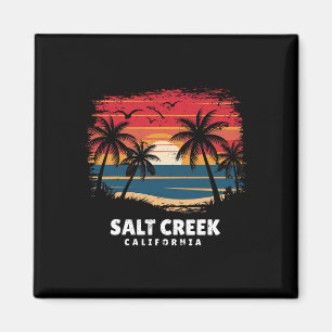 Imã Praia Salt Creek Califórnia Surfista Palmeira