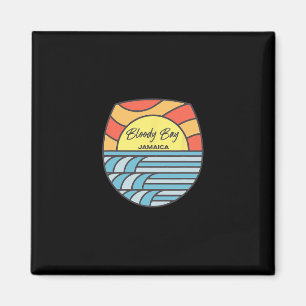 Imã Praia Sangrenta Byy Jamaica Pôr do Sol Orgulho Jam