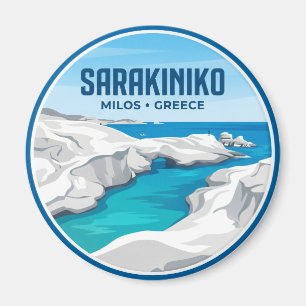 Imã Praia Sarakiniko Grécia