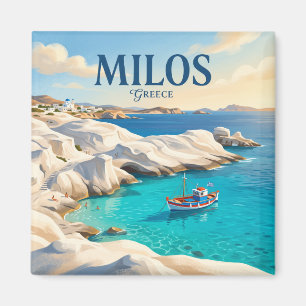 Imã Praia Sarakiniko, Milos Grécia
