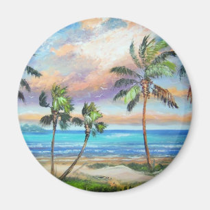 Imã Praia tropical da ilha