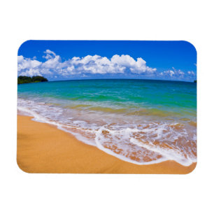 Ímã Praia Vazia E Águas Azuis