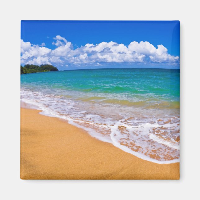 Imã Praia Vazia E Águas Azuis (Frente)