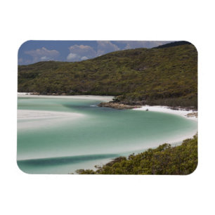 Ímã Praia Whitehaven, Hill Inlet, Tounge Point,