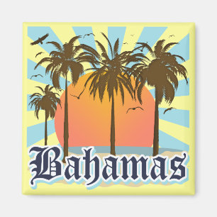 Imã Praias das ilhas de Bahamas