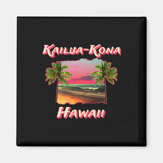 Imã Praias De Kailua-Kona Havaí (Frente)