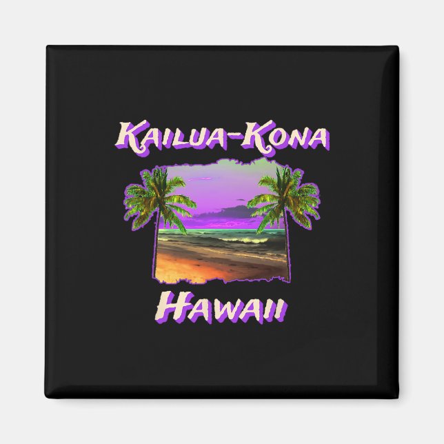 Imã Praias De Kailua-Kona Havaí 1 (Frente)