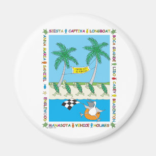 Imã Praias-tartarugas - Costa do Golfo da Flórida