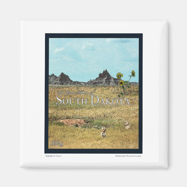 Imã Prairie Lands, Dakota do Sul (Frente)