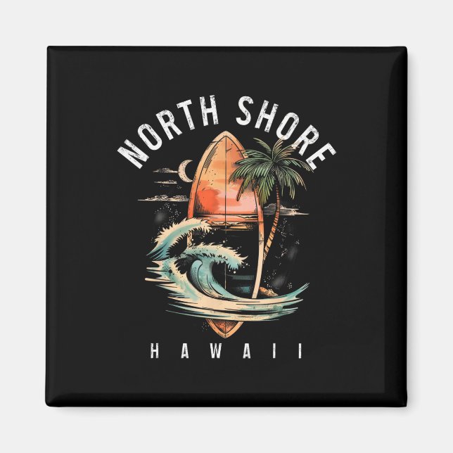 Imã Prancha de Surf da Costa Norte do Havaí Oahu Halei (Frente)