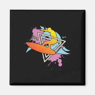 Imã Pranchista 80s 90s Vaporwave Prancha de Surfe