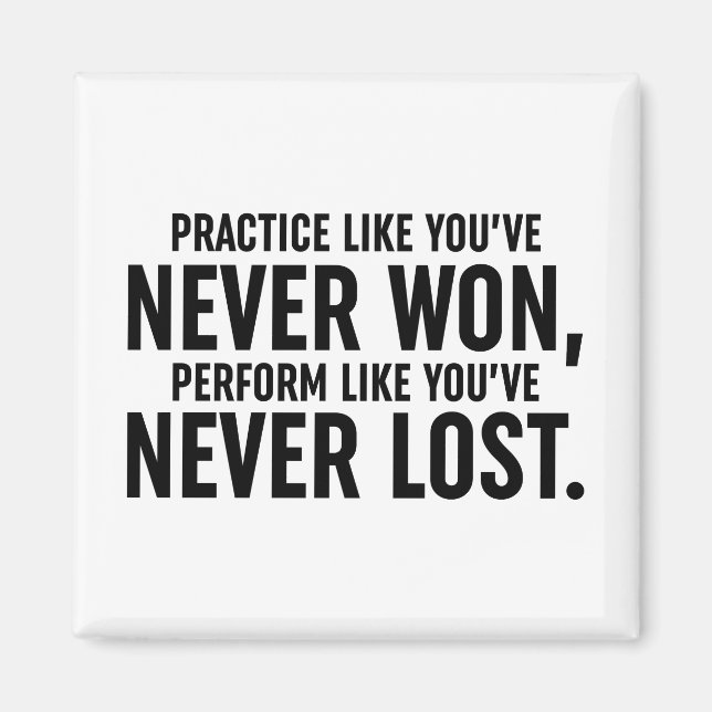 Imã Pratique como você nunca ganhou (Frente)