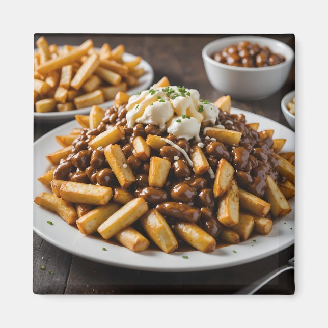 Imã Prato de Poutine (Frente)
