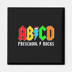 Imã Pré-escola Abcd é demais meninos de volta à escola