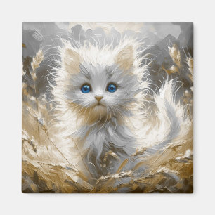 Imã Precioso White Kitten