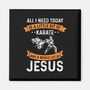 Imã Precisa de Karate Jesus Cristo Cristão Deus Adora 