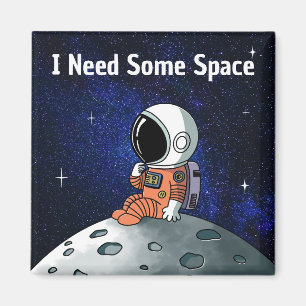Imã Precisa Espaço, Astronauta, Cosmonauta, Personaliz