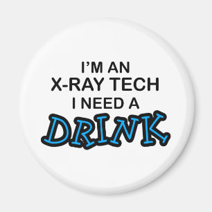 Imã Precise uma bebida - tecnologia do raio X