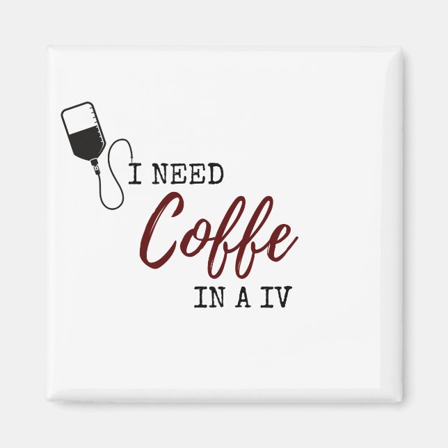 IMÃ PRECISO DE CAFÉ EM UM IV (Frente)