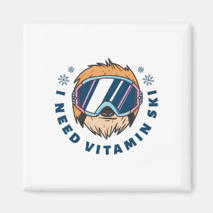 Imã Preciso de Esqui de Vitamina - Esqui
