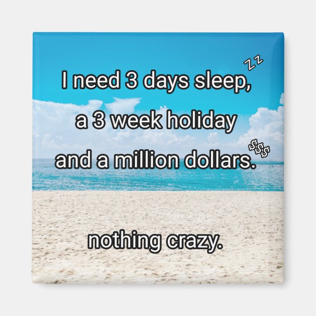 Imã Preciso de uma pausa (Frente)