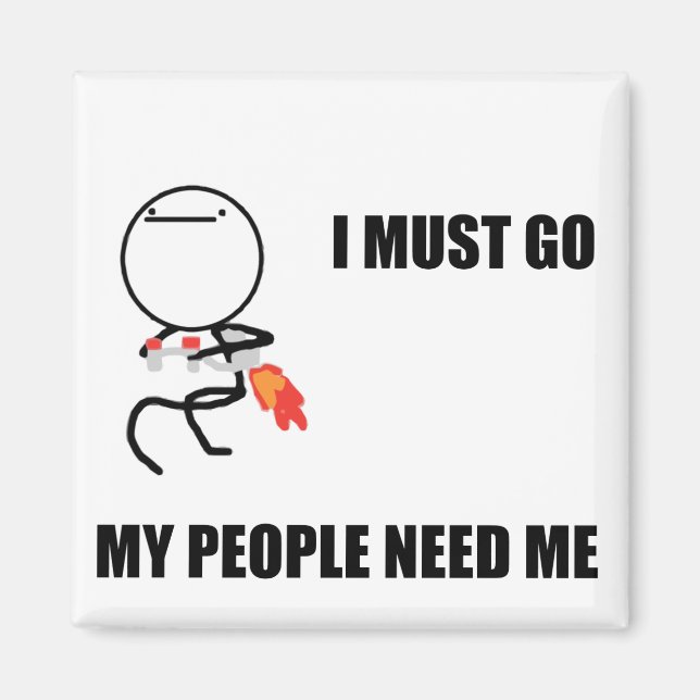 Imã Preciso Ir As Pessoas Precisam De Mim (Frente)