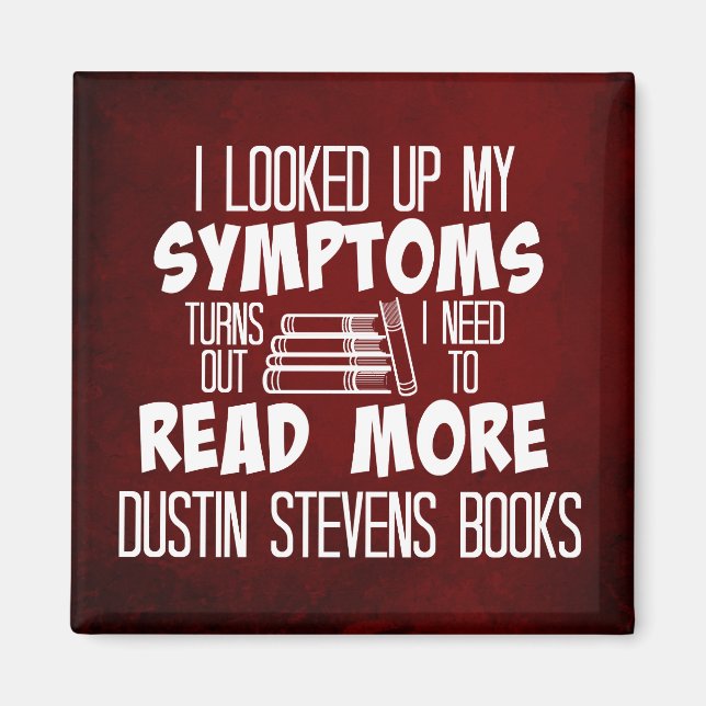 Imã Preciso Ler Mais Livros Do Dustin Stevens (Frente)
