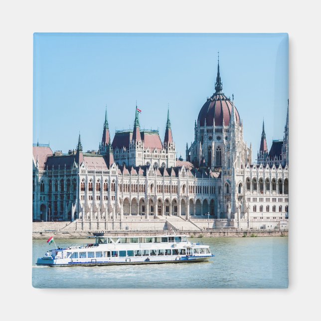 Imã Prédio do Parlamento Húngaro na cidade de Budapest (Frente)