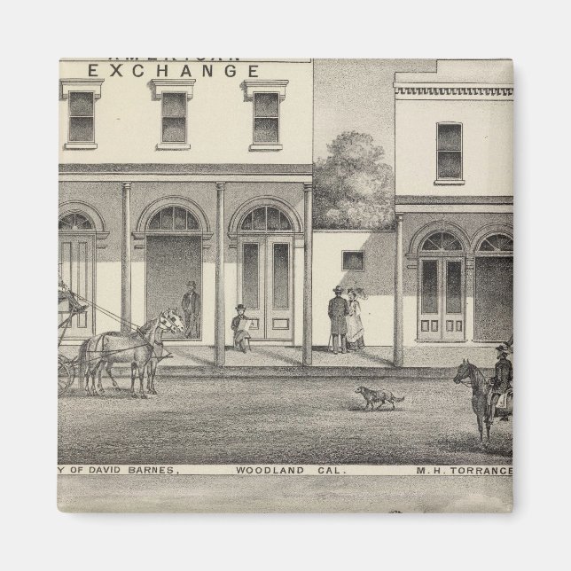 Imã Prédios Woodland, Yolo (Frente)