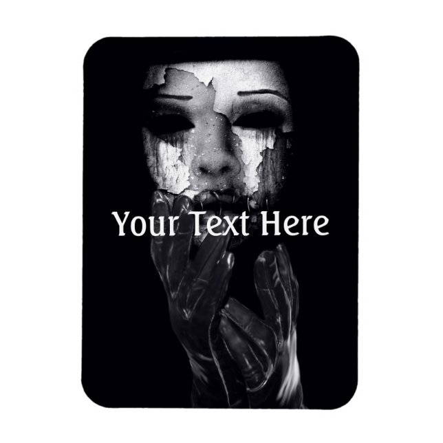 Ímã Preencher Minha Máscara (Vertical)